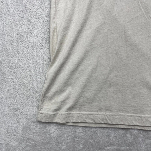 Carolina Shirt Mens Large L Brown T-shirt Workwear Axe Logo Lightweight Stretch - Picture 3 of 8